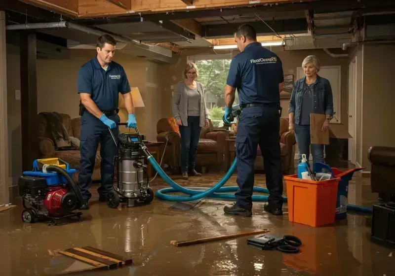 Basement Water Extraction and Removal Techniques process in Hico, TX